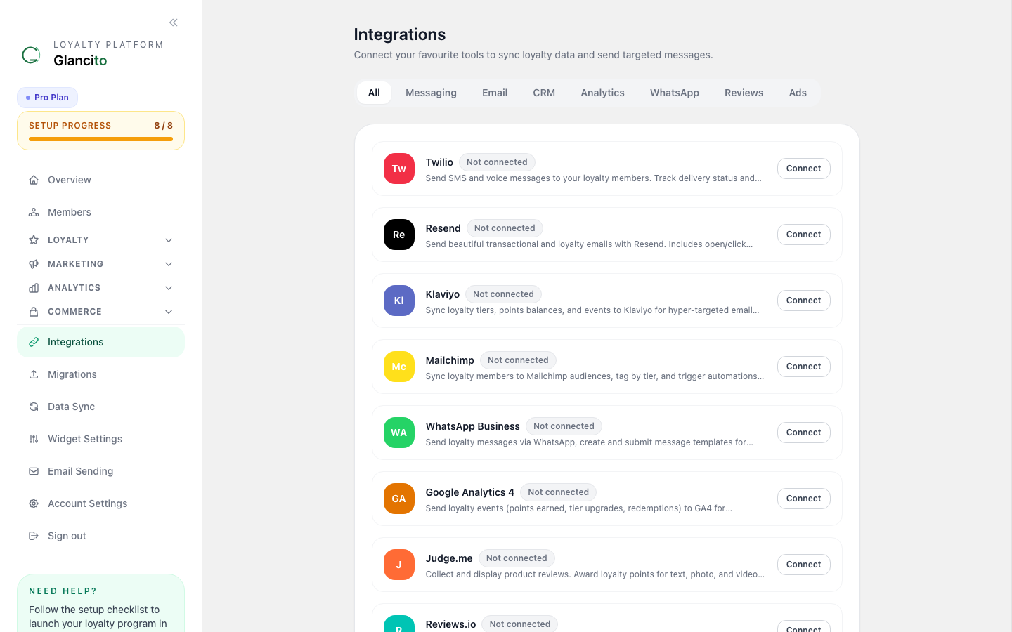 Integrations